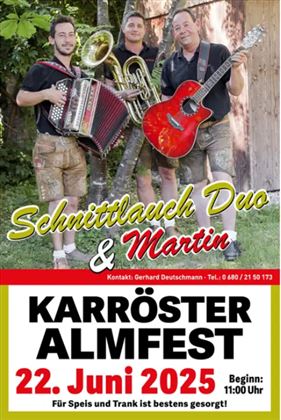 Almfest Karröster Alm