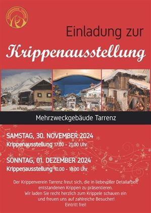 Krippenausstellung Tarrenz