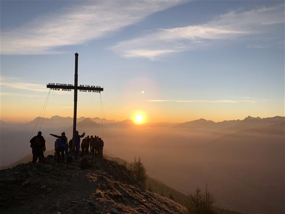 Sonnenaufgang Imsterberger Kreuz
