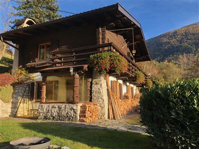 Hütte von Einfahrt