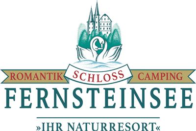 Schloss Fernsteinsee Camping Logo positiv Druck