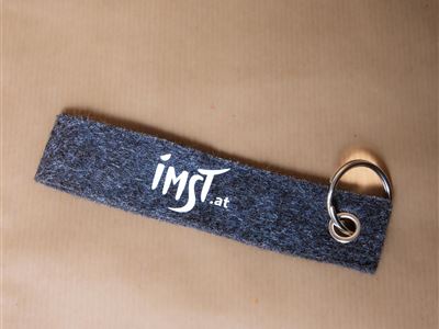Imst felt keyring