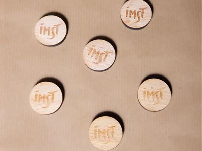 Imst wooden magnet