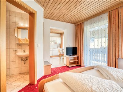 Double room, shower, toilet, balcony