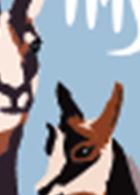 Hiking stick badge Chamois