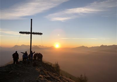 Sonnenaufgang Imsterberger Kreuz