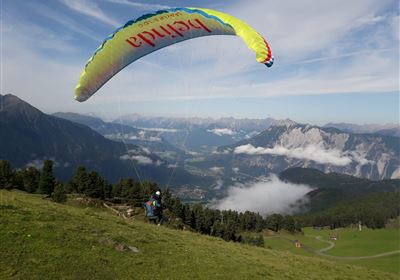 Tandem. Gleitschirm. Tirol.
