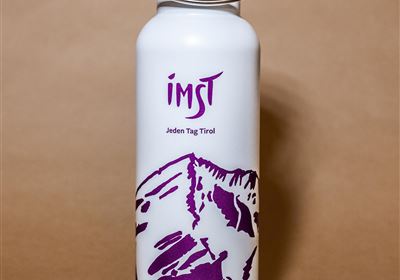 Thermosflasche Imst Lila Weiß