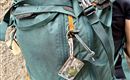 Wanderrucksack mit Anhänger Rosengartenschlucht