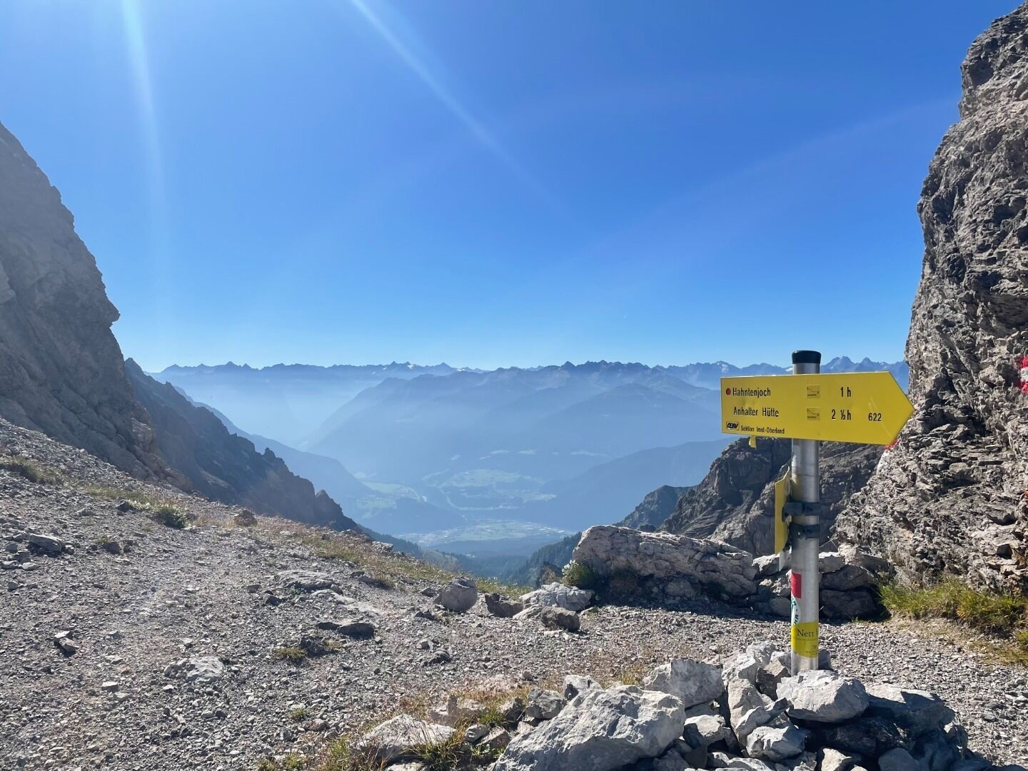 Scharnitzsattel 2.441 m