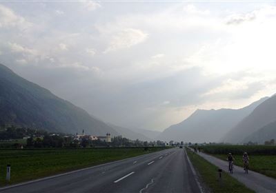 Inntalradweg bei Stams